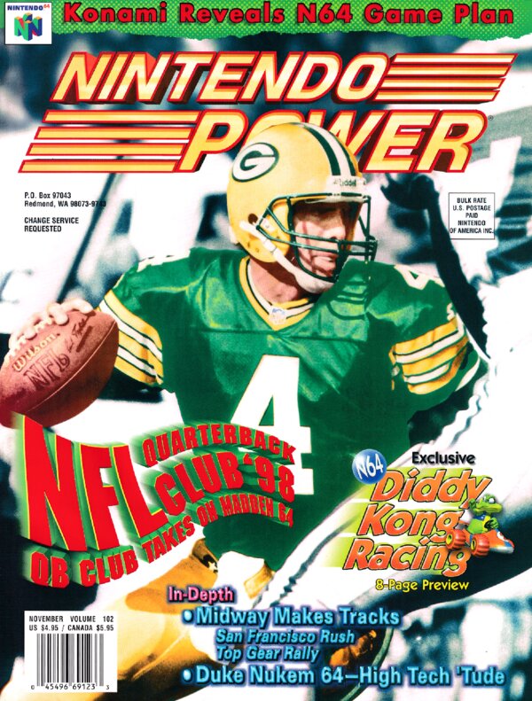 Nintendo Power Issue 102 (November 1997) cover